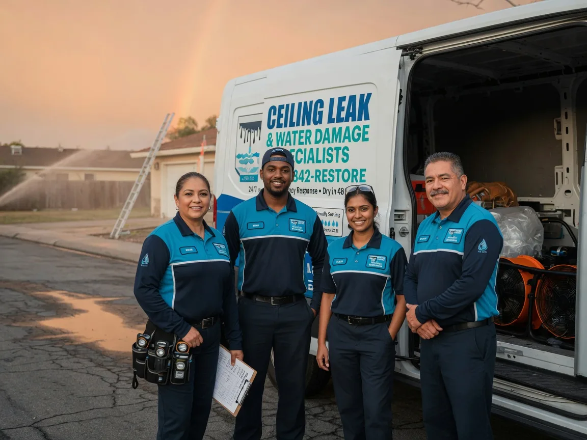 Ceiling Leak Cleanup company in Pecks Mill, WV